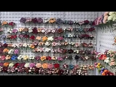 Simulasi bunga, bunga daisy kecil, melompat anggrek, bunga palsu buatan, 28 kepala, dekorasi rumah taman