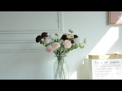 High-end ins gaya Nordic berkumpul 3 kepala berbentuk seribu bunga teratai buatan rumah ruang tamu d