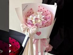 Populer waltz polka dot berbentuk sepotong lembar bunga kardus kertas bungkus 520 hari ibu fl