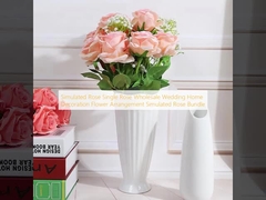 Simulasi Rose Single Rose Grosir Pernikahan Dekorasi Rumah Arrangement Bunga Simulasi Rose Bundle