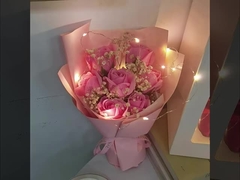 Hari Valentine 520 Langit Bintang Bunga Kering Rose Bundle untuk Pacar dan Istri Liburan Hadiah Romanti