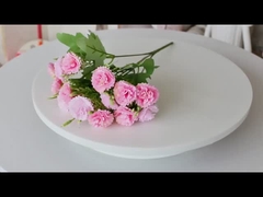 Buket bunga lilac buatan, hadiah festival, vas bunga buatan, susunan bunga, livi