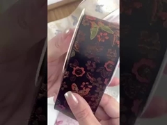 Daun Lotus tepi seribu burung kisi pita tenunan