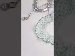 Pita tenunan tepi rok kecil berwarna bunga berlapis