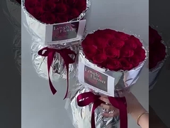 Kertas pembungkus bunga cermin perak, kertas permukaan cermin reflektif, film timah PVC, cre cre air