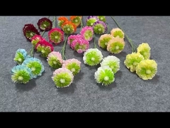 Bunga simulasi pernikahan, kincir angin, scallion, krisan, bunga palsu, pernikahan, hotel banqu