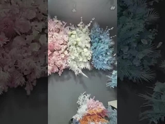 Langit penuh dengan Daun, Tanaman Hijau Bintang, Bunga Simulasi, Daun Maple, Dekorasi Pernikahan, Madu