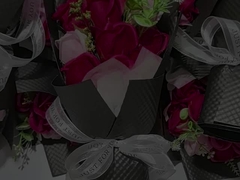 Grosir tiruan buket sabun mawar, Hari Ibu hadiah kreatif kecil, Hari Valentine dan Chris