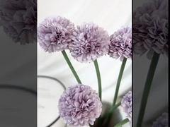 Simulasi bunga 6 potongan mini bola dekorasi rumah meja makan bunga hotel dekorasi lembut bunga