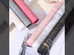 LOVE kertas matte DIY kertas bungkus bunga kental tahan air toko bunga kotak hadiah dekorasi Vale