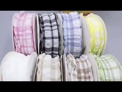 Gaya Jepang dan Korea puff berkerut kotak band