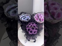 Grosir buket sabun jam bunga plum, hadiah Hari Guru dan Hari Valentine, hadiah ulang tahun,