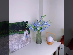 Bunga buatan, flocking, Phalaenopsis, bunga buatan, bunga sutra, bunga tampilan rumah