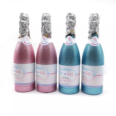 Beli grosir biru dan pink udara terkompresi gender mengungkapkan sampanye confetti cannon shooter baby showe online manufacture