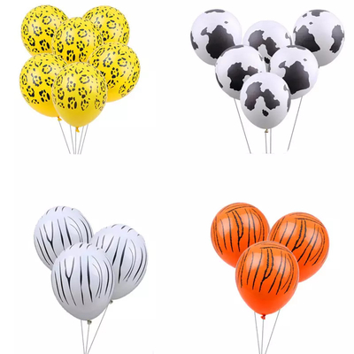 Beli 12 Inci 2.8 Gram Tebal Lima Wajah Sapi Cetak Balon Lateks untuk Pesta online manufacture