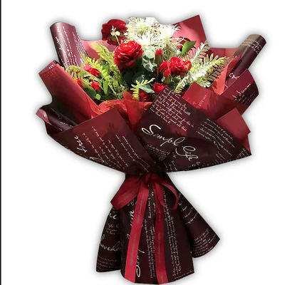 Beli Letter Design Florist Wrapping Paper 58x58 untuk Kemasan Kado online manufacture