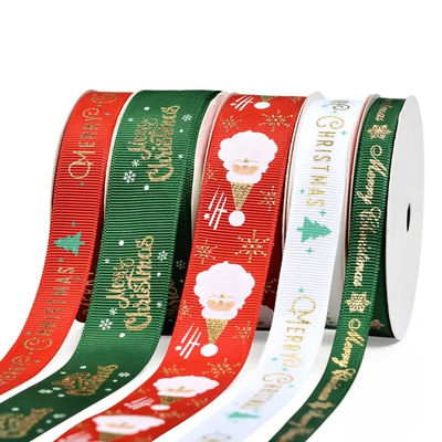 Harga yang bagus Famous Natal Ribbon Hadiah Pita Webbing Grosir Satin Dengan Logo Pesta Rumah Dekorasi Ornamen on line