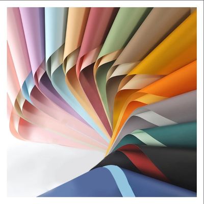 Beli Kertas bungkus dua warna Korea bungkus bunga tahan air pembuatan online