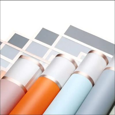 Beli Gold Side Kertas bungkus bunga tahan air Korea Toko Bunga Perlengkapan Kemasan Berwarna-warni pembuatan online