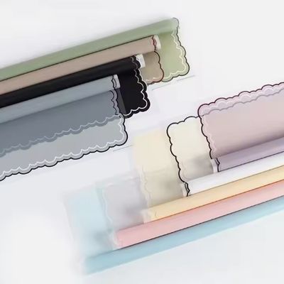 Beli Kertas bungkus bunga beku dengan garis bergelombang Kemasan hadiah bungkus hadiah tahan air pembuatan online