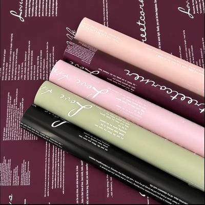 Harga yang bagus Kertas bungkus bunga yang tidak transparan untuk kemasan hadiah tahan air on line