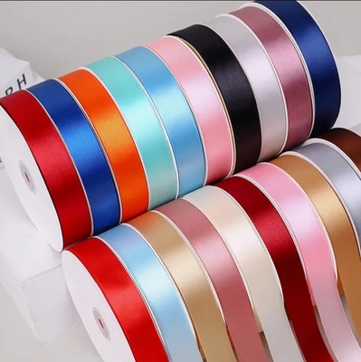 Beli Pembungkusan Hadiah Satin Ribbon Roll Custom Printed Ribbon online manufacture
