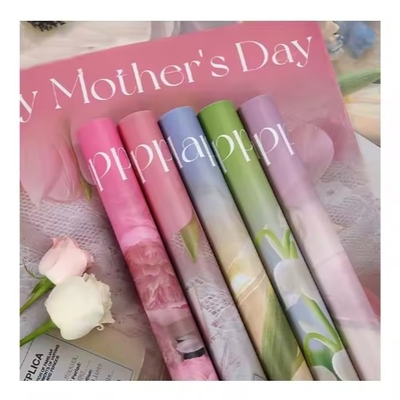 Beli Waterproof Unique Gift Bouquet Bungkus Bunga Banyak Warna 58*58cm Selamat Hari Ibu online manufacture
