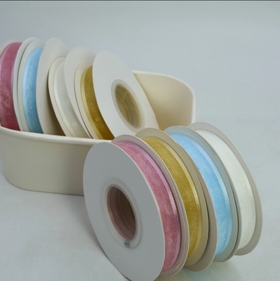 Harga yang bagus Pabrik Ribbon Pembungkus Hadiah Grosir Ribbon Chiffon Bow Satin Pembungkus Hadiah Dekoratif untuk Liburan dan Pesta on line