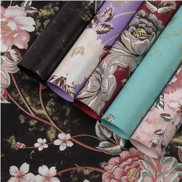 Beli Retro dan elegan wangi mawar anti air hadiah karangan bunga bungkus kertas toko bunga bunga bungkus kertas bahan grosir online manufacture