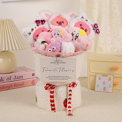 Harga yang bagus Bear Hug Doll Bouquet untuk Pacar 520 Hari Valentine Cina Ulang Tahun Kado Lulusan Hari Anak-anak on line