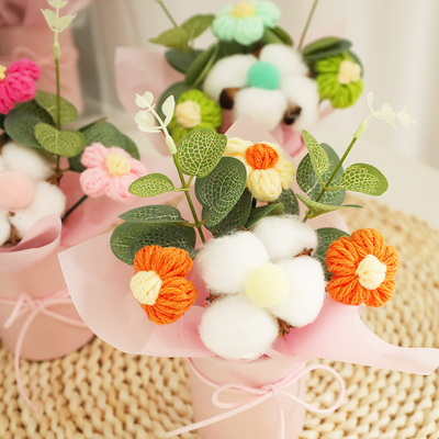 Harga yang bagus Kertas Bunga Puff yang dibuat tangan yang sempurna untuk Hari Guru, Ulang Tahun, Hadiah Lulusan dalam berbagai warna. on line