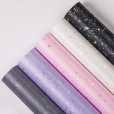 Harga yang bagus Glittering Gold/Silver Foil Gift Wrapping Paper - Bahan kemasan buket bunga on line