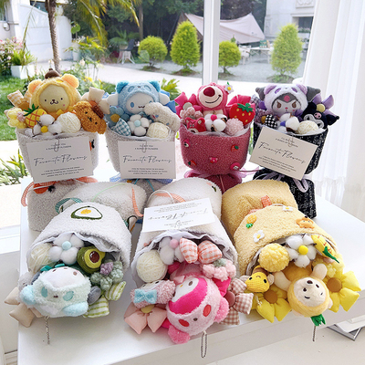 Beli Buket Boneka Kartun 20x30cm Hadiah Ideal untuk Pacar Anda di Hari Valentine online manufacture