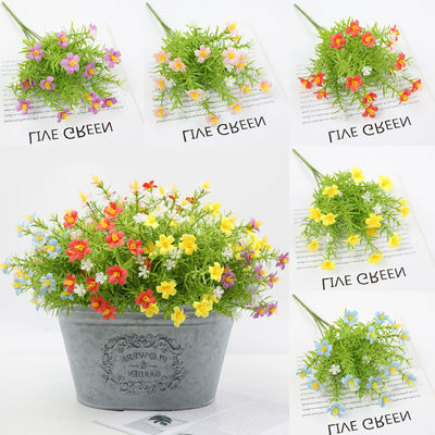 Beli 20x35cm Buket Bunga Buatan Rumah Cantik Hotel Pernikahan dan Dekorasi Meja dengan Banyak Warna Tumbuhan dan Bunga Palsu pembuatan online