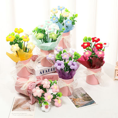 Harga yang bagus Bunga Berbagai Merukit Bunga matahari Puff Hug Ember Sempurna untuk Hari Wanita dan Hari Ibu Perayaan on line