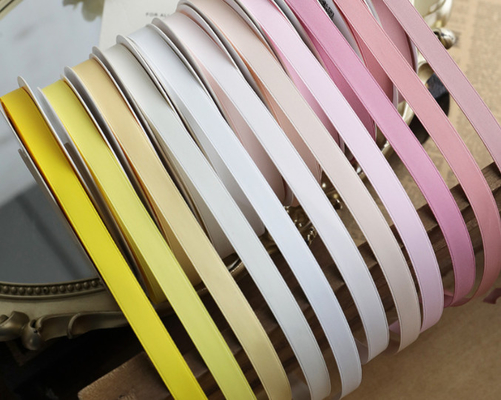 Harga yang bagus 1.0 pita matte warna solid polyester bunga bundel kemasan forging sabuk sabuk buatan tangan buatan tangan kotak dekorasi kue on line