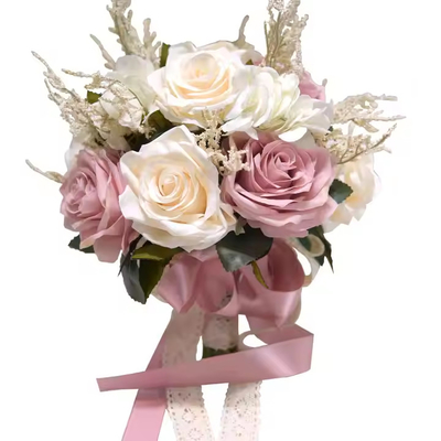 Harga yang bagus Bunga buatan Bunga bunga mawar peony Bunga sutra untuk dekorasi pernikahan Pengantin Pengantin Pengantin Bunga bunga pengantin on line