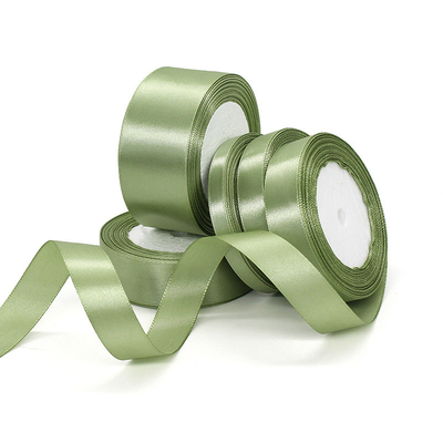 Harga yang bagus Grosir Sage Green Ribbon, Bunga Segar, Hadiah, Kemasan Dekoratif, Ribbon, Perbatasan Palang Segar Kecil Sutra dari Produsen Bawa grosir on line