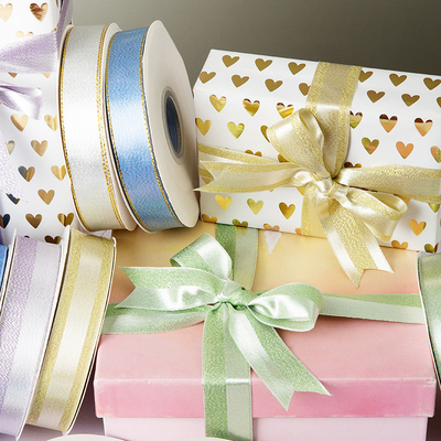 Harga yang bagus Kotak hadiah kelas atas, kotak kemasan bunga, kotak kue, pita, pita berwarna, pita, busur pernikahan, pita, pita perayaan on line