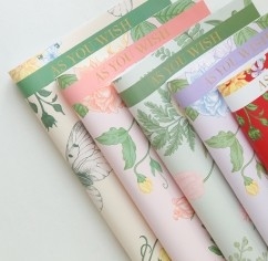 Harga yang bagus Kertas kemasan bunga laut untuk Hari Valentine on line