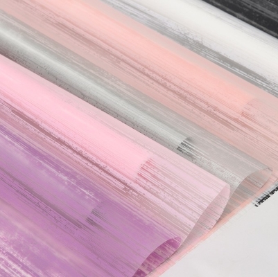 Harga yang bagus Kertas Han Su, kertas benang cinta matte, kertas bungkus bunga, plastik tahan air, bahan bungkus hadiah buket toko bunga, kertas bungkus bunga on line