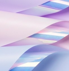 Beli High-end gaya Korea ganda warna iridescent film kertas bunga kertas kemasan online manufacture