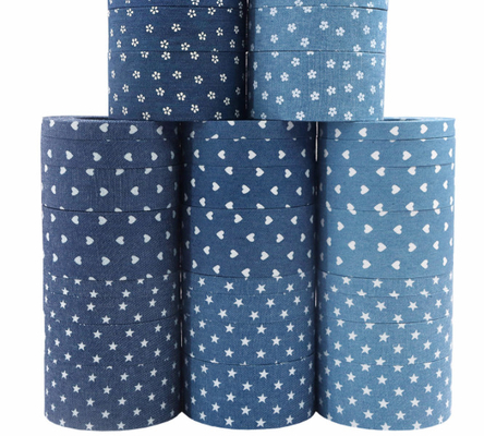 Beli Cinta/Bintang Berlima Tombak/Kembang Kecil Cowboy Mempers Strip Tenun Pita buatan tangan DIY Bow Hair Accessories Hairclip Material Ribbon online manufacture