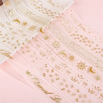 Beli Produk baru: Hot Goldfish Tail Yarn Packaging Ribbon Wholesale Clothing Gift Box Bow Ribbon Headwear Flower Ribbon Manufacturer online manufacture