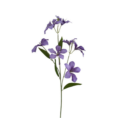 Beli 7 kepala orkid api buatan, Bauhinia buatan, dekorasi rumah, orkid buatan, pemotretan dan dekorasi pernikahan, bunga buatan pembuatan online