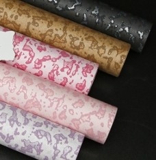 Beli 57*57cm Leopard Pattern Flower Packaging Paper untuk Sweet and Spicy Valentine's Day Bouquets Pembungkus Bunga online manufacture