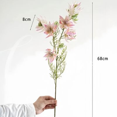 Beli Simulasi memerah bunga pengantin dekorasi pernikahan, pasokan lintas batas bunga palsu, grosir dekorasi rumah, penembakan pembuatan online