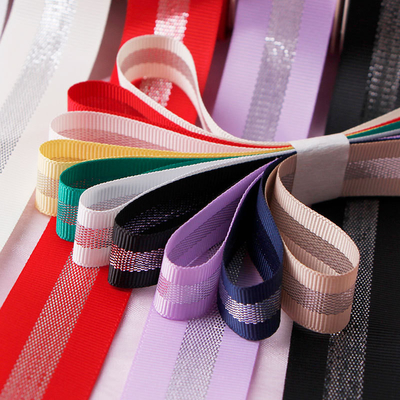 Beli Meisida Emas dan Perak Bawang Ribbed Ribbon Kotak Hadiah Kemasan Dekoratif Ribbon Bow Bouquet Bahan Kemasan online manufacture