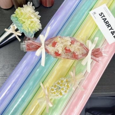 Beli Kertas bungkus bunga, 6 helai tekstur kaca, cangkir kaca, kertas bungkus bunga, kertas yang digulung tangan, kertas bungkus toko bunga, kertas berwarna online manufacture