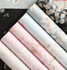 Beli Panas emas batu giok bunga tepi seni anti air bunga susunan bunga kertas kemasan online manufacture
